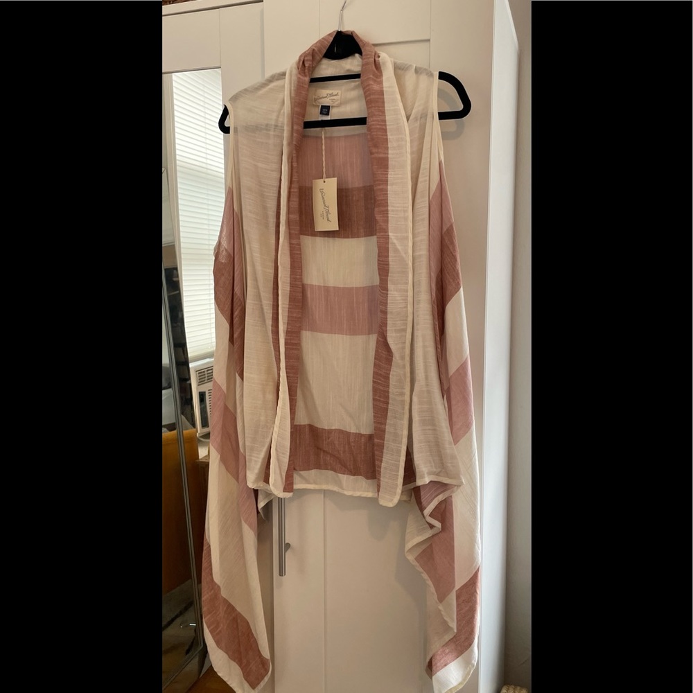 Blush Striped Shawl - OS, NWT